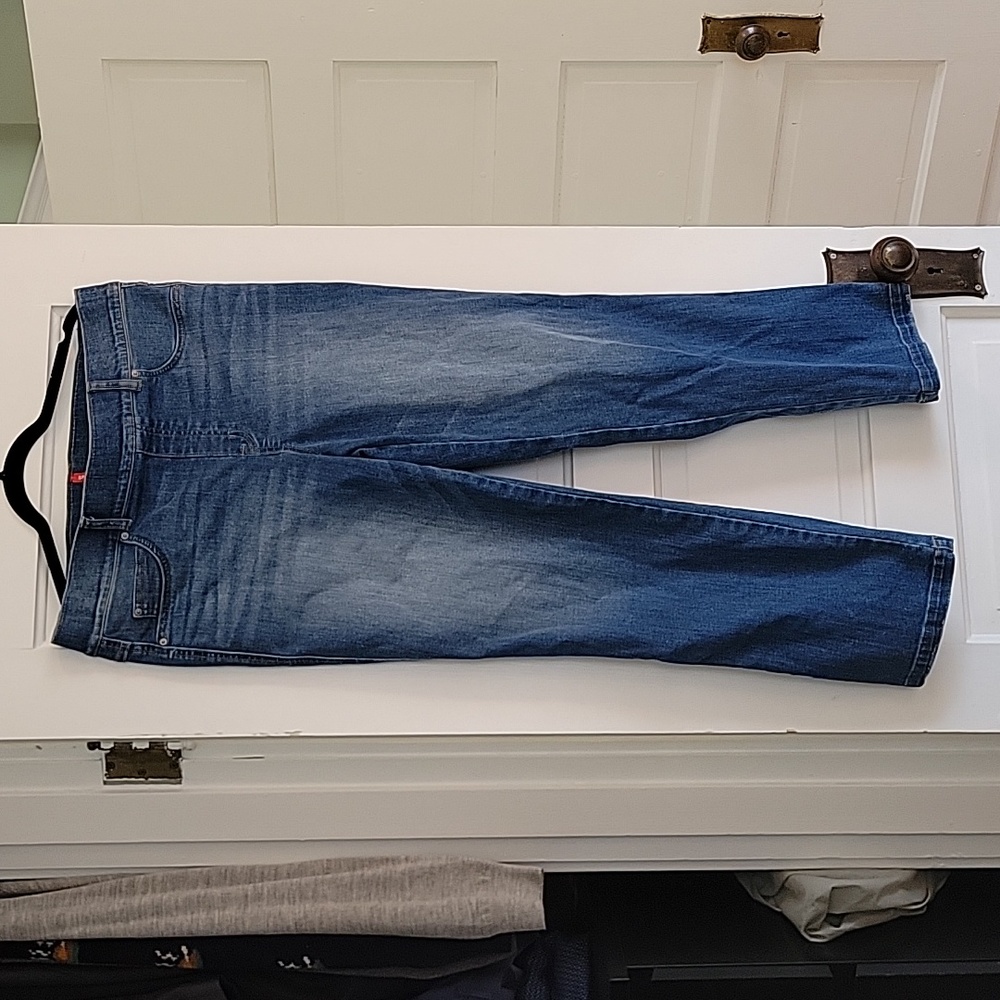 SPANX Blue Denim Pants